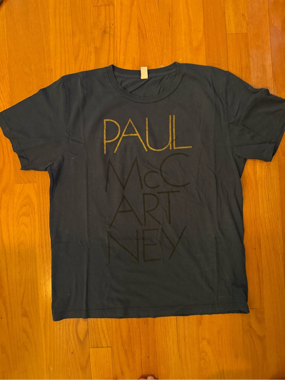 Paul McCartney Short Sleeve Tee - Navy M